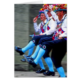 Morris dans, England (1) Hälsningskort