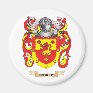 Morris- (England) vapensköld (familjvapenskölden Magnet