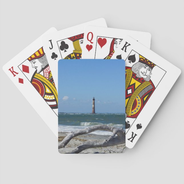 Morris fyr och Träd återstår Casinokort (Baksidan)