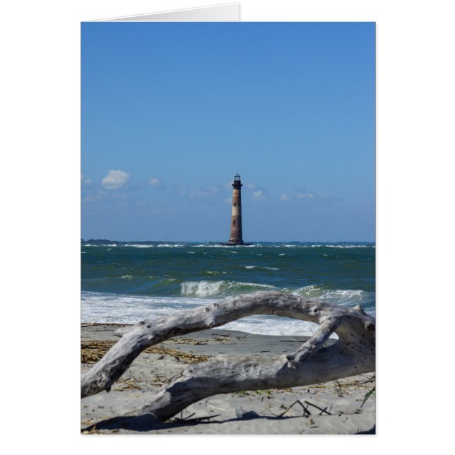 Morris fyr och Träd återstår Hälsningskort (Framsidan)