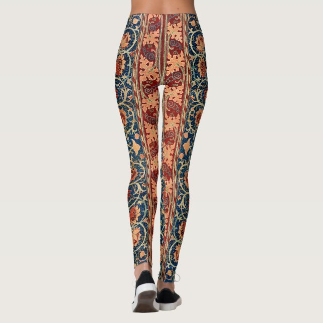 Morris - Holland Park, berömd mönster Leggings (Baksida)
