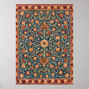 Morris - Holland Park, vintage carpet design Poster