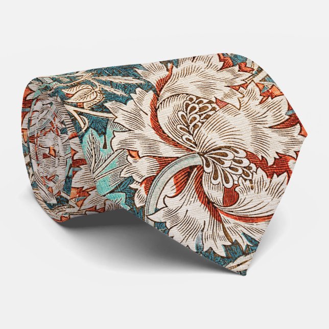 Morris Honeysuckle – Bränd Botanisk Slips (Rullad)