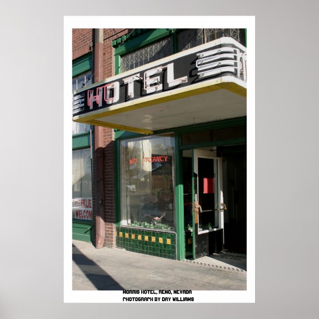 Morris Hotel, Reno, Nevada Poster (Framsidan)