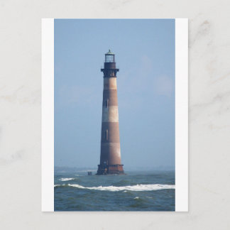 Morris Island Fyren Vykort