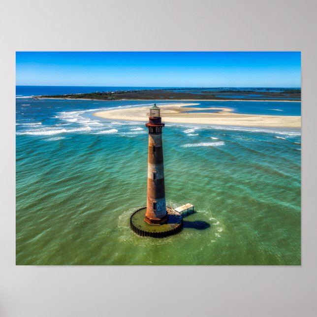 Morris Island Lighthouse (South Carolina) Poster (Framsidan)
