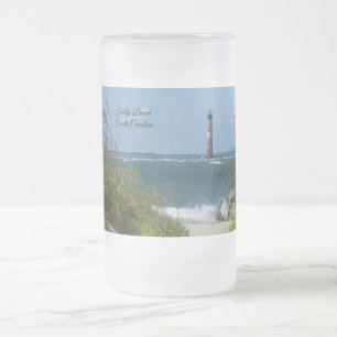 Morris Island Lighthouse Walkway Frosted Mugg