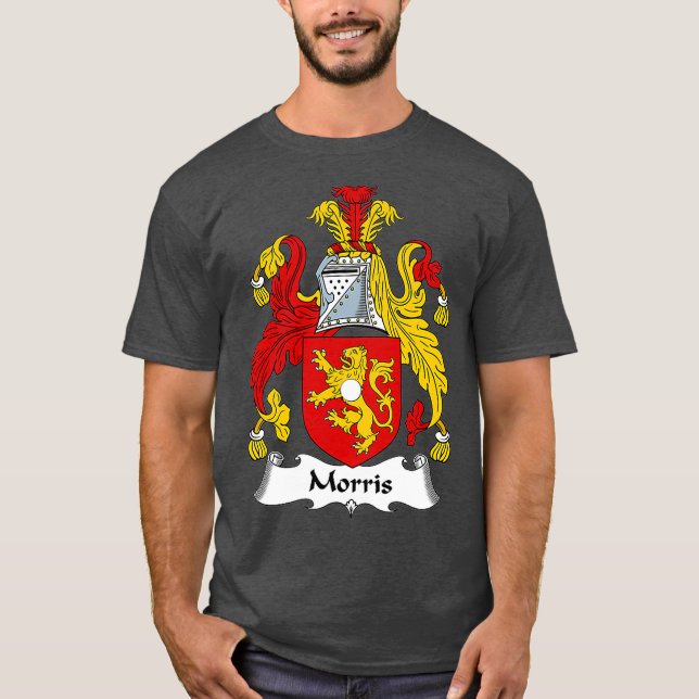 Morris Jackar Arm Family Crest T Shirt (Framsida)