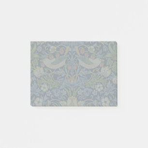 Morris Jordgubbstyv Navyblå Vintage Finkonst Post-it Block