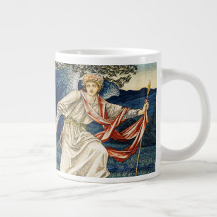 Morris Kärlek som leder Pilgrimen: Tapestry Design Jumbo Mugg