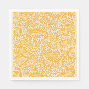 Morris - Larkspur, gyllene gult Pappersservett