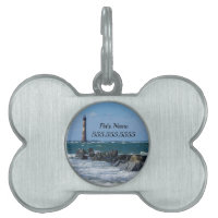 Morris Lighthouse Folly Beach Pet ID-tagg