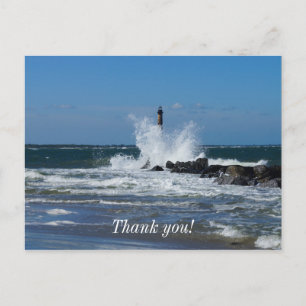 Morris Lighthouse Splash Vykort