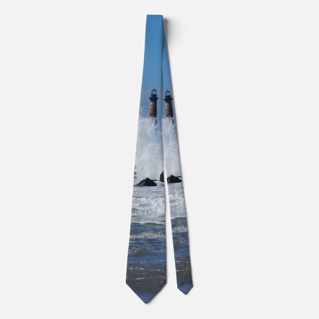 Morris Lighthouse Stänk Neck Tie Slips (Framsida)