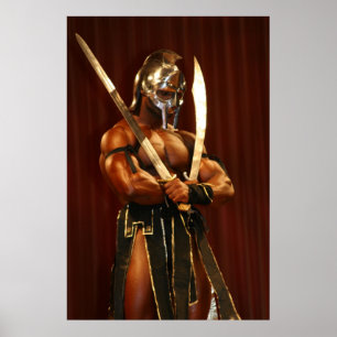 Morris Mendez som Gladiator Poster