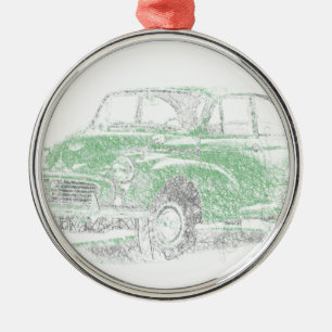Morris minderårig (biroen) julgransprydnad metall
