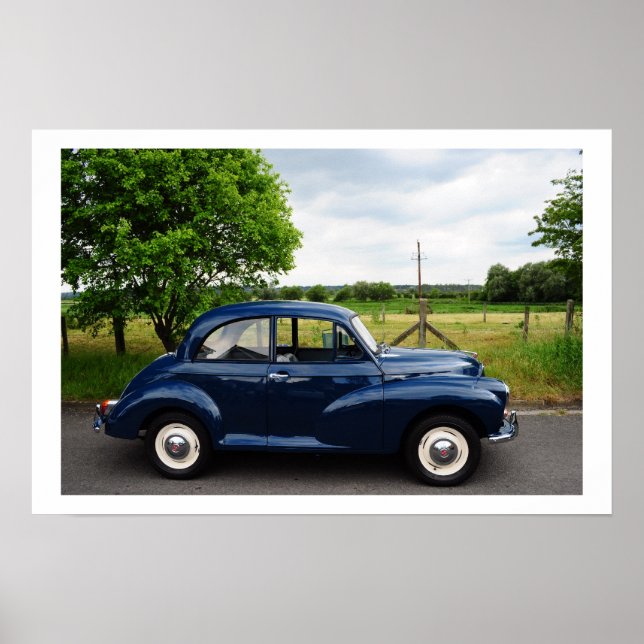 Morris Minor 1000 Poster (Framsidan)