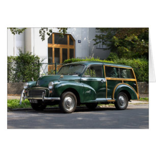 Morris Minor 1000 Traveler Hälsningskort