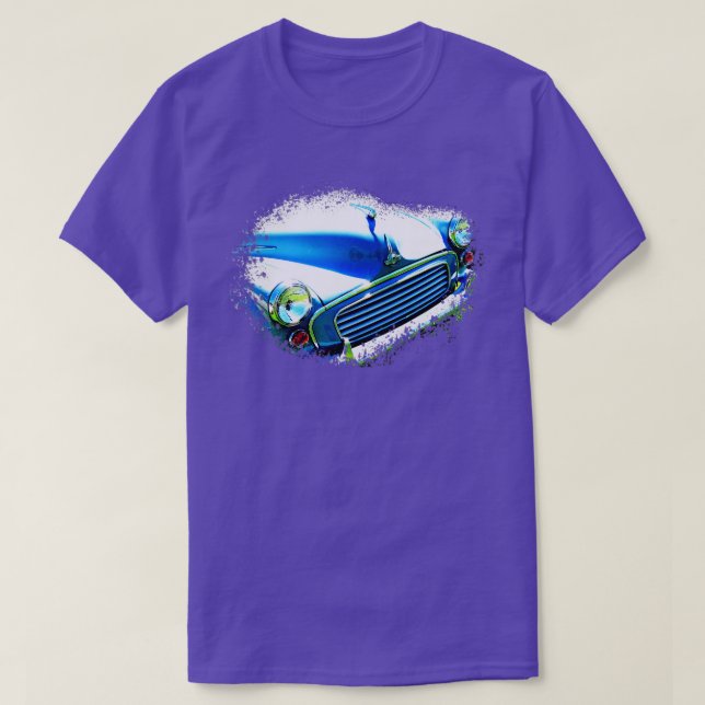 Morris Minor 1960-talet British Classic inslag int T Shirt (Design framsida)