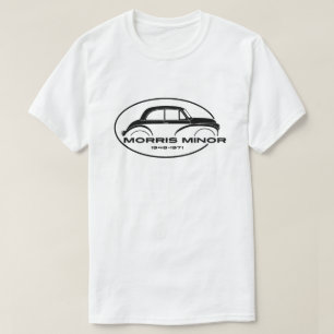 Morris Minor Classic British Car T Shirt