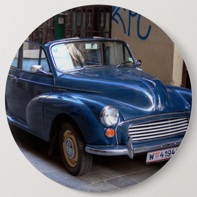 Morris Minor Conversible Tourer Knapp (Framsida)