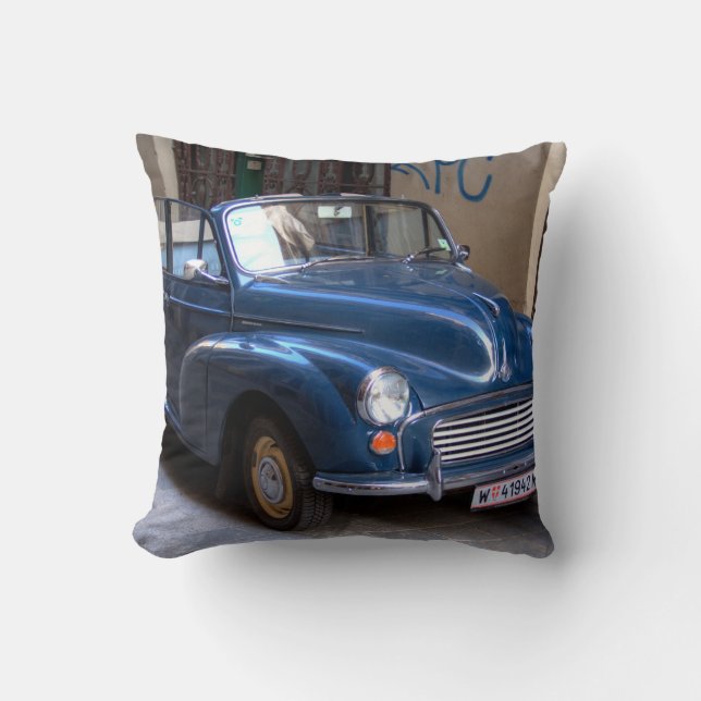 Morris Minor Conversible Tourer Kudde (Framsida)