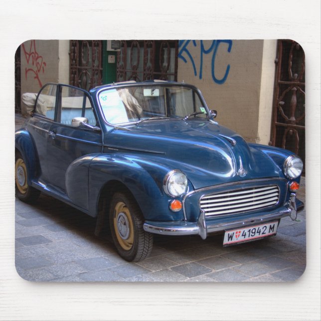 Morris Minor Conversible Tourer Musmatta (Framsidan)