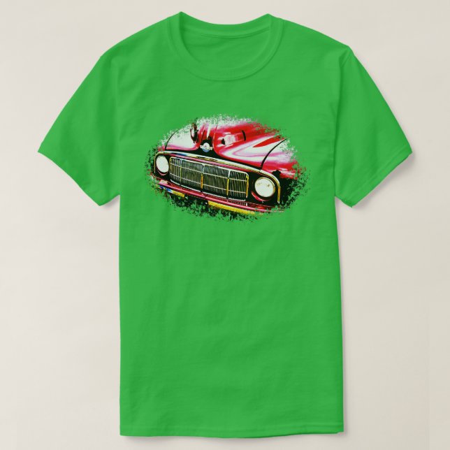 Morris Minor MM 1950 s British Classic inslag T Shirt (Design framsida)