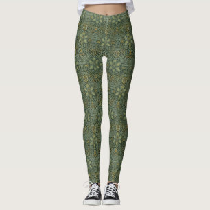 Morris Persian Elegance: Ispahan Carpet Matta Leggings