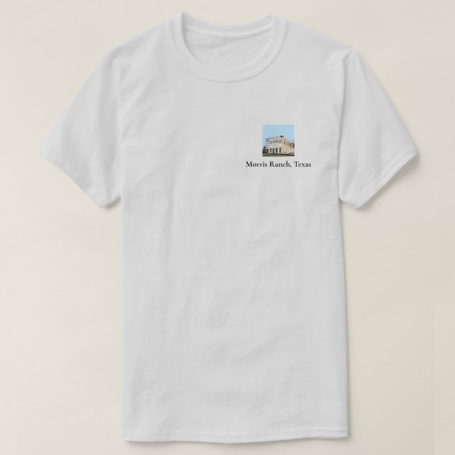 Morris Ranch square bild T-Shirt (Design framsida)