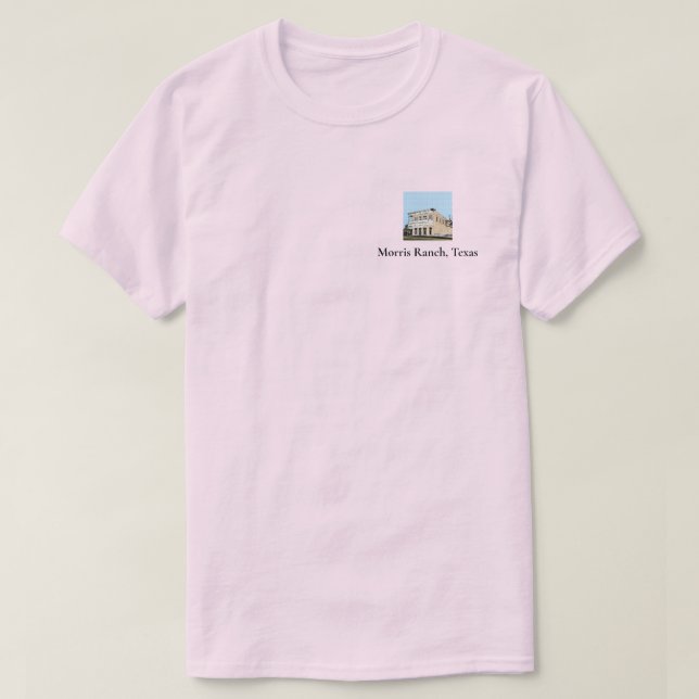Morris Ranch square bild T-Shirt (Design framsida)