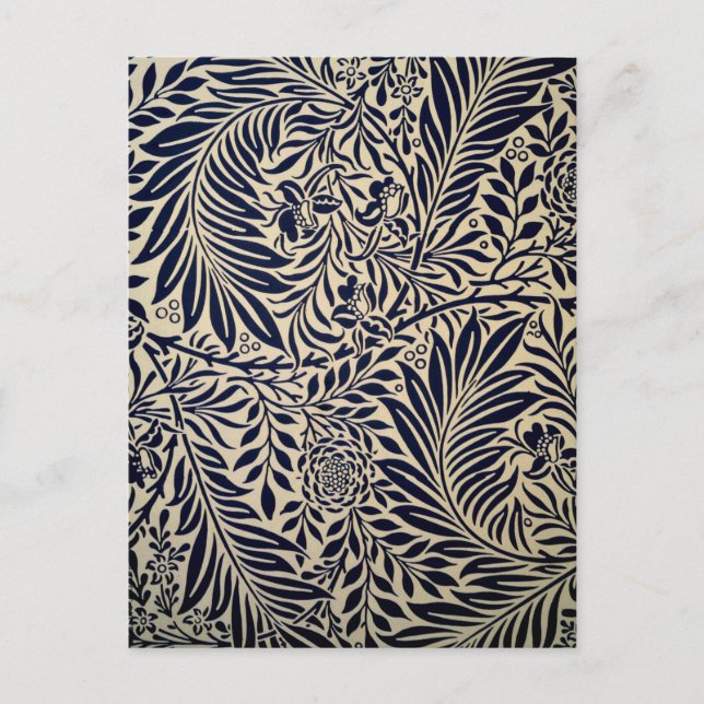 Morris - Spray, populär mönster, Vykort (Framsida)