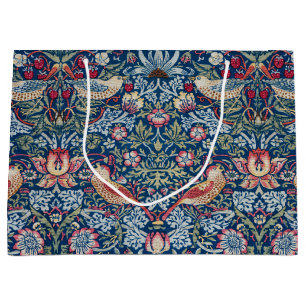 Morris Strawberry Thief Classic Indigo Blue Fin