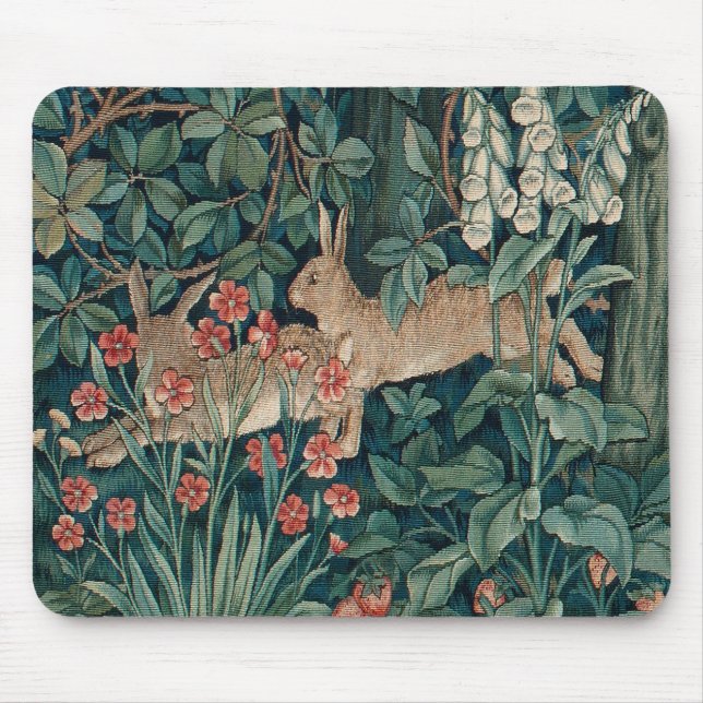 Morris Tapestry Rabbits Musmatta (Framsidan)