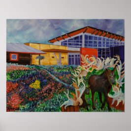 Morris Thompson Cultural Centre, Fairbanks Alaska Poster