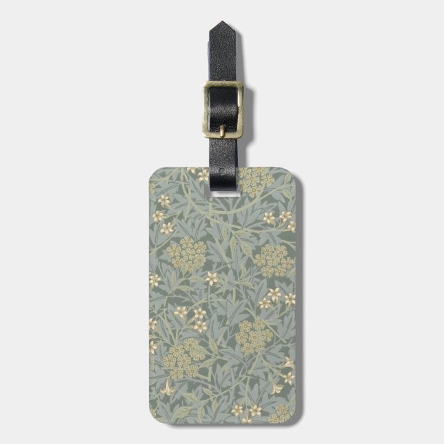 Morris Vine & Jasmine Garden Flower Classic Bagagebricka (Vertikal Framsida)