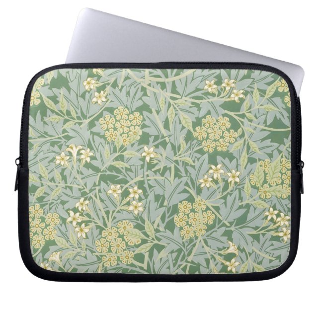 Morris Vine & Jasmine Garden Flower Classic Laptop Fodral (Framsidan)