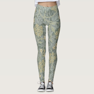 Morris Vine & Jasmine Garden Flower Classic Leggings