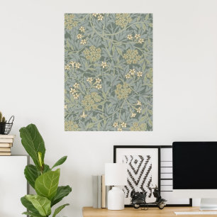 Morris Vine & Jasmine Garden Flower Classic Poster