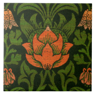 Morris - Violet och Columbine  Kakelplatta