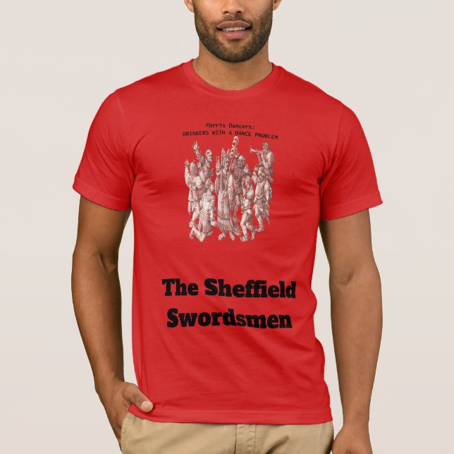 Morrisdansare Drickare Med Ett Dansproblem  T Shirt (Framsida)