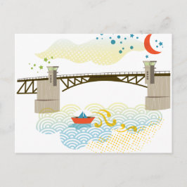 Morrison Bridge Portland vykort