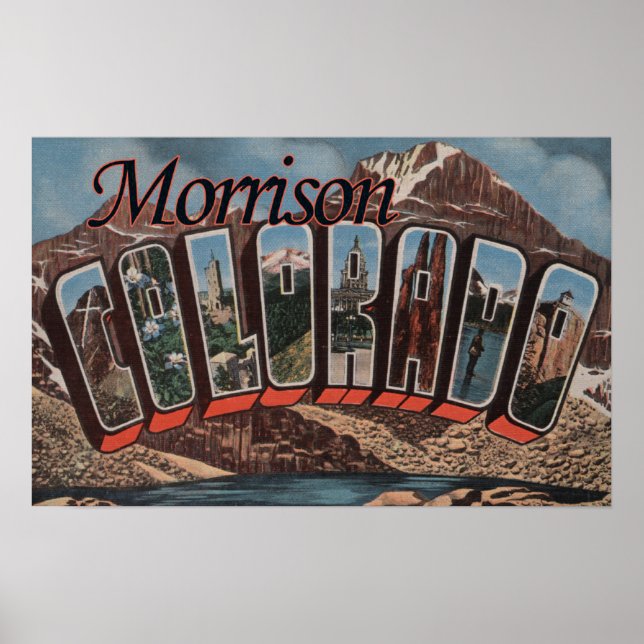 Morrison, Colorado - Stora Brev Scenes Poster (Framsidan)
