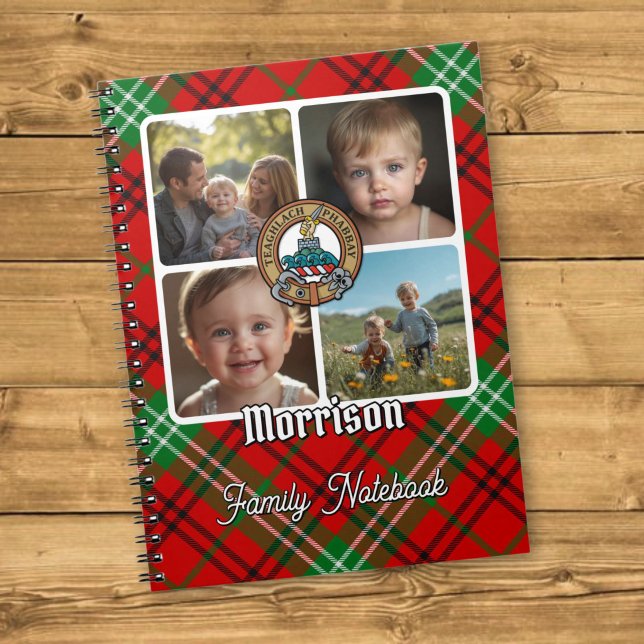 Morrison Familj Foto Collage Anteckningsbok (Skapare uppladdad)