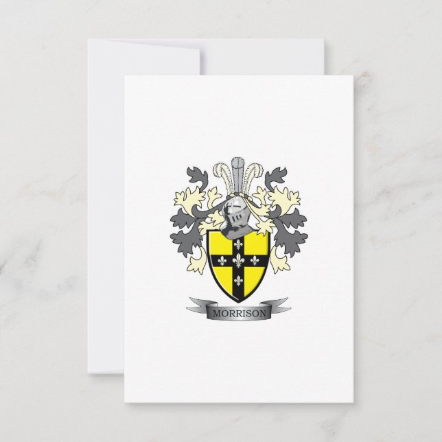 Morrison Family Crest Jackar Arm (Framsida)