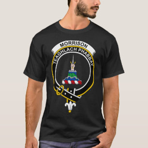 Morrison Vapensköld Tartan Klan Scottish Klan T Shirt