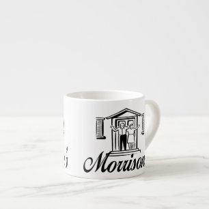 Morrisons främre dörrkaffe Kopp Espressomugg