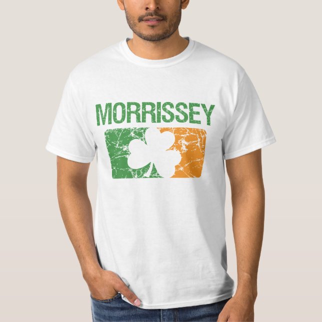 Morrissey efternamnklöver tee (Framsida)
