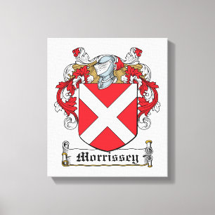 Morrissey familjvapensköld canvastryck