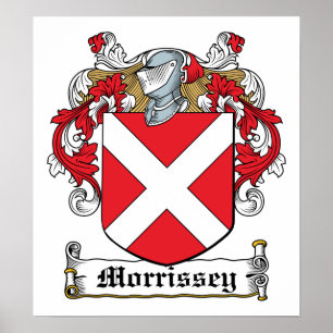 Morrissey Family Crest Poster